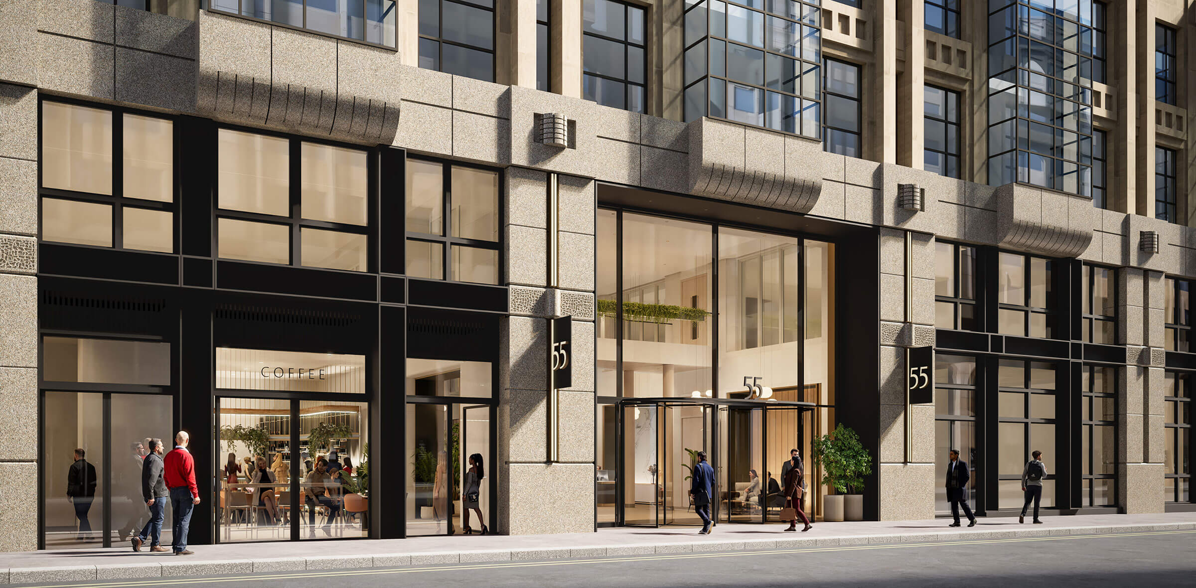 Indicative main entrance - Front facade delivered Q4 2026