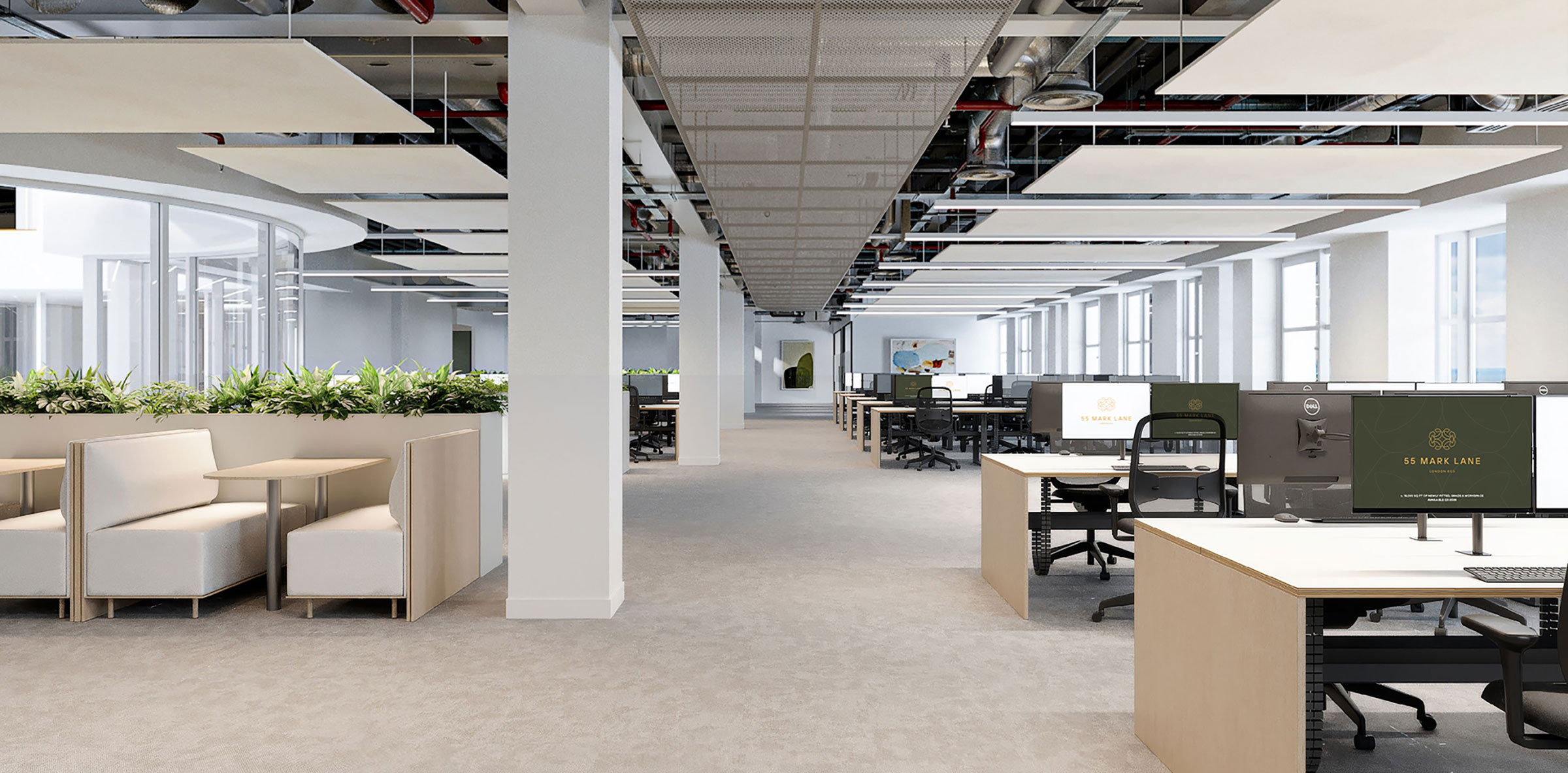 Indicative workspace - Fourth-floor completing Q3 2026