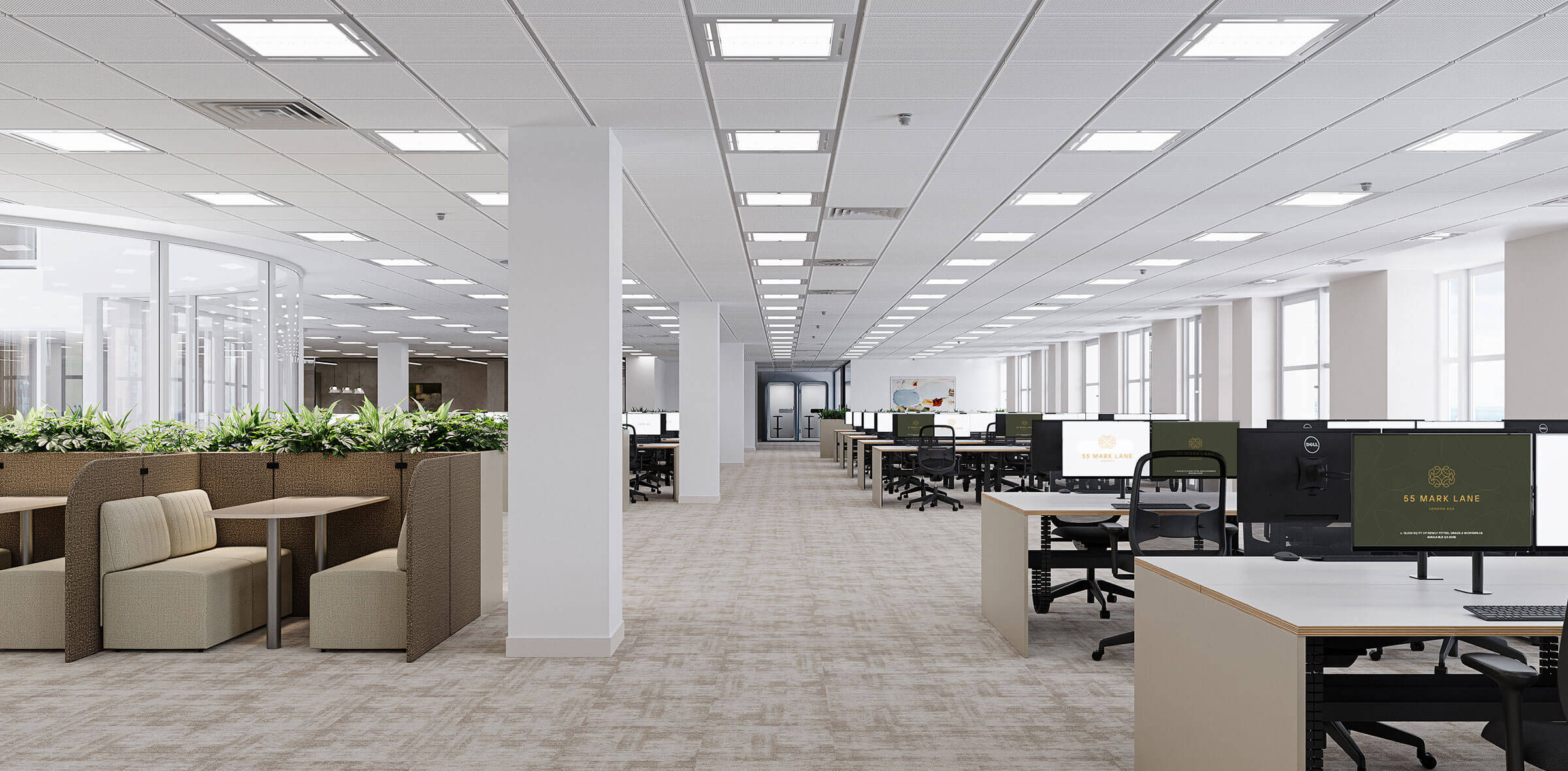 Indicative workspace - Fourth-floor completing Q3 2026