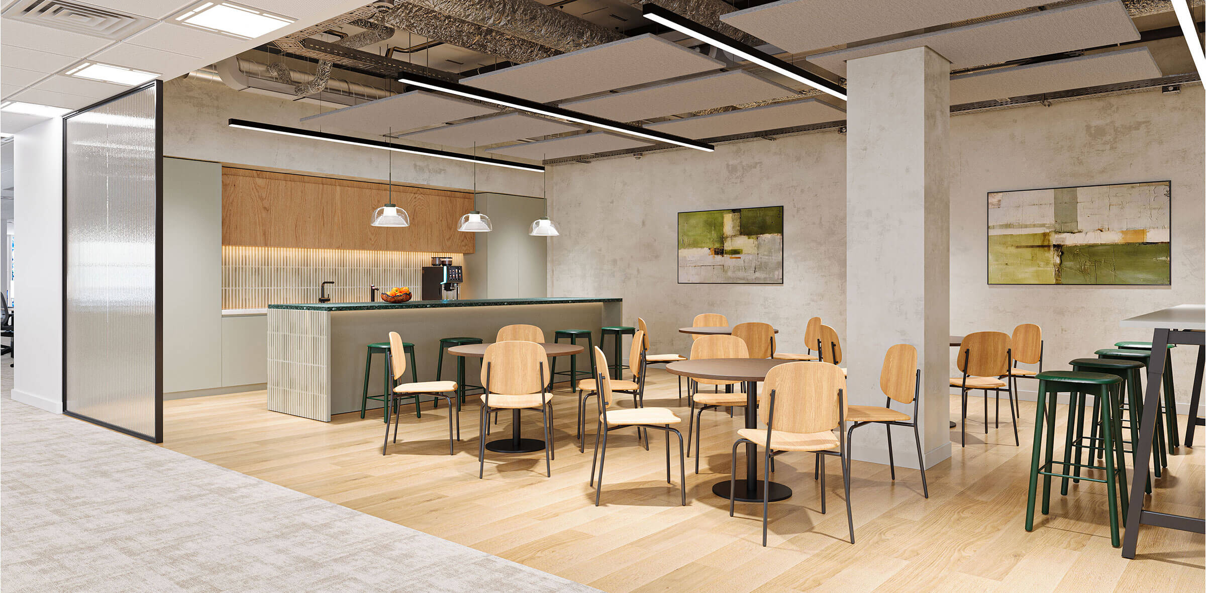 Indicative breakout area - Fourth-floor completing Q3 2026