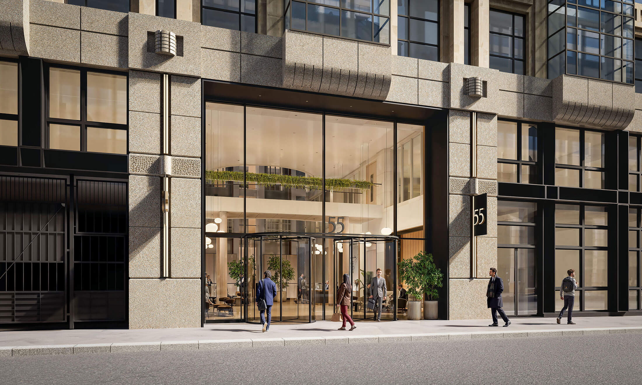 Main entrance - Front facade